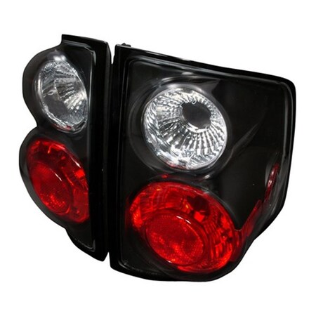 Overtime Altezza Tail Light for 94 to 01 Chevrolet S10, Black - 10 x 12 x 18 in. OV2486842